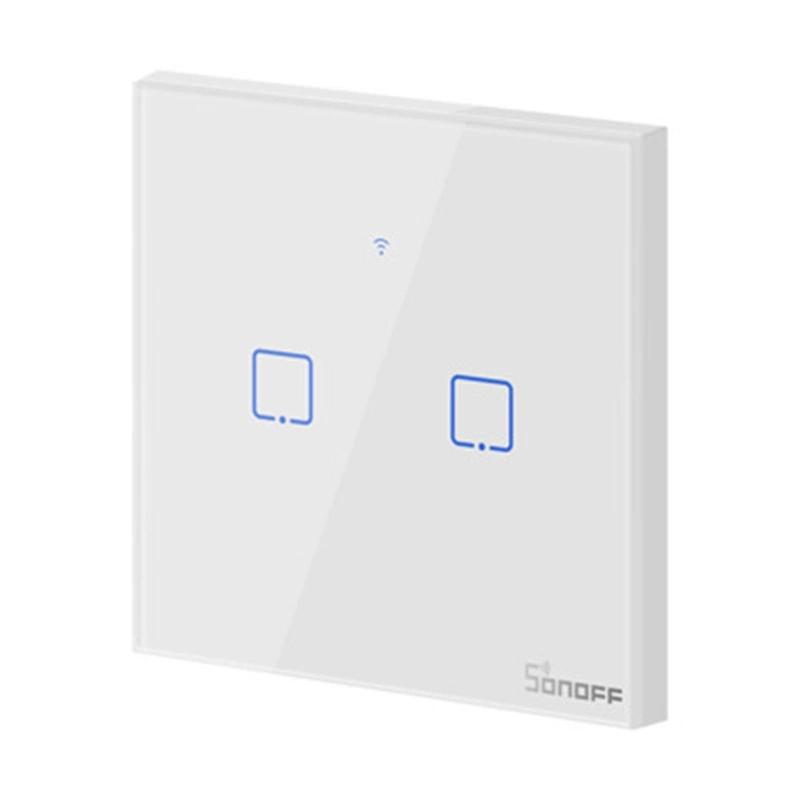 Sonoff Chytrý spínač WiFi + RF 433 T1 EU TX (2-kanálový)