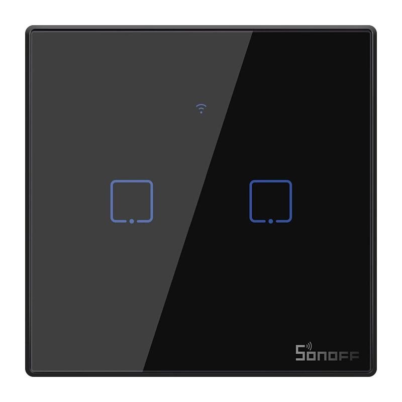 Sonoff Smart Switch WiFi RF 433 T3 EU TX (2-kanálový)