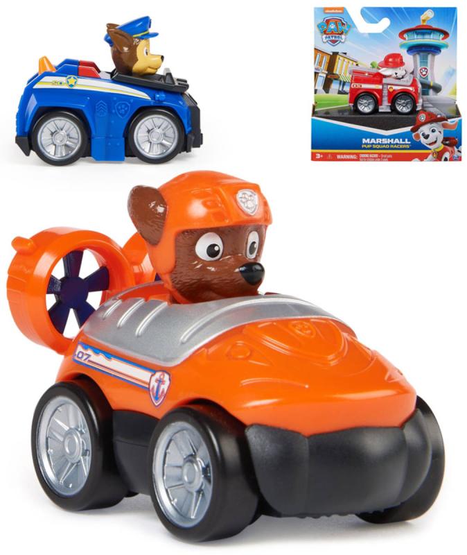 Spin Master Tlapková patrola mini autíčko s figurkou 6 druhů plast
