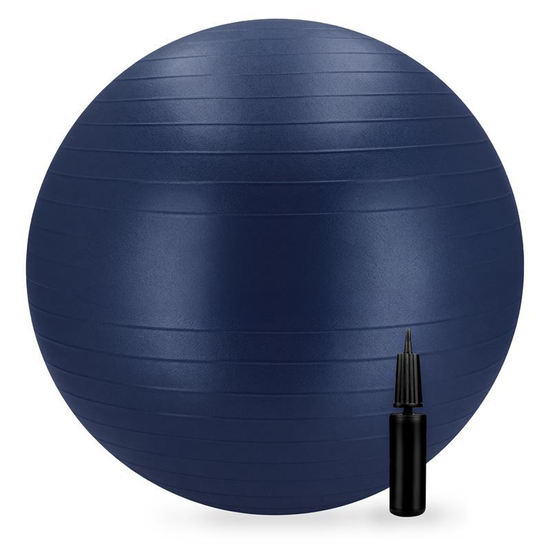 Spokey FITBALL Gymnastický loptu, 75 cm, navy