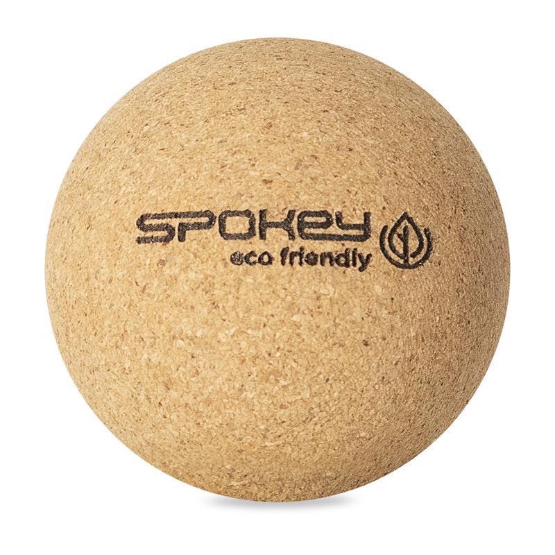 Spokey OAK Korkový masážní míček, 65 mm