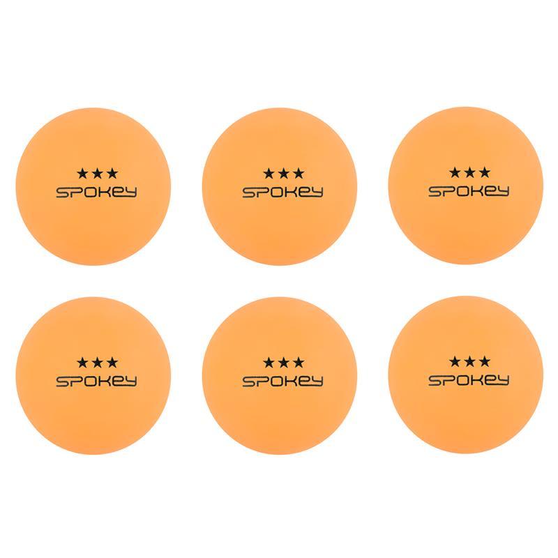 Spokey SPECIAL *** Pingpongové míčky, 6 ks, oranžové