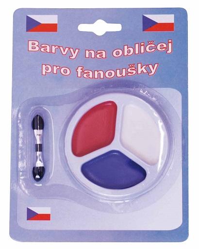 SportTeam Barvy na obličej ČR 1