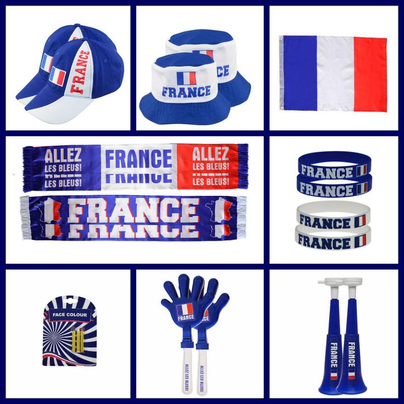 SportTeam Fan sada Francúzsko 006 Family Pack