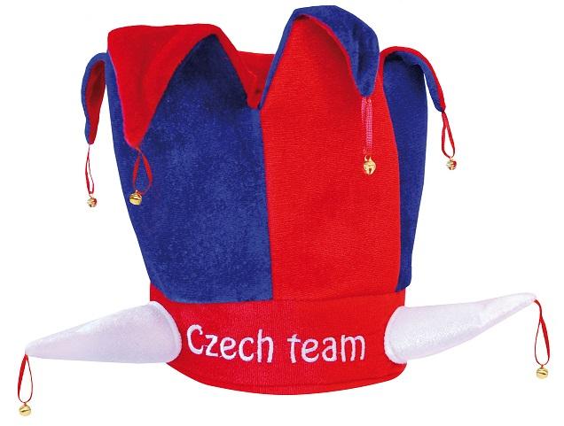 Levně SportTeam Klobouk šašek ČR 4