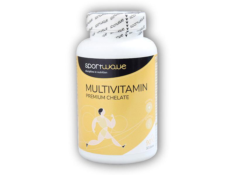 Sportwave Multivitamin premium chelate 90 kapslí