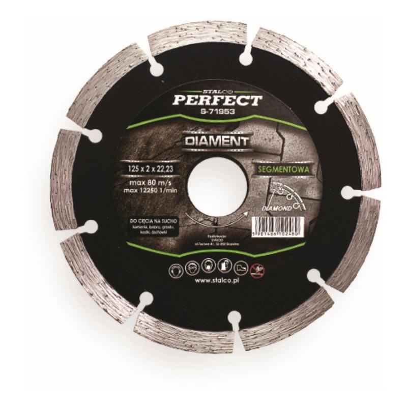 Stalco Kotouč diamantový 125mm segmentový