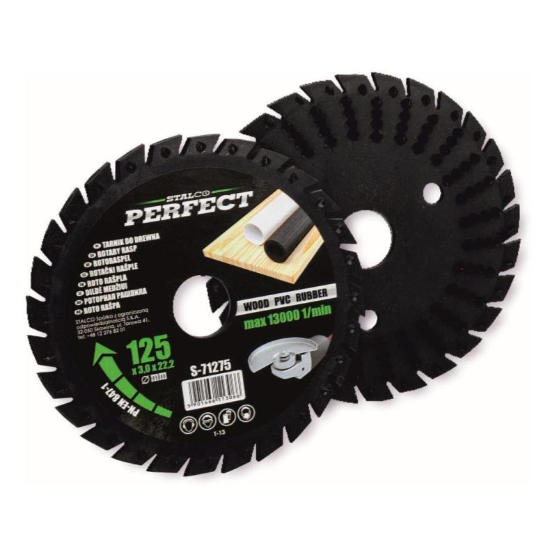 Stalco Kotouč rotační univerz.125x3,0x22,2mm pro úhl.brusky