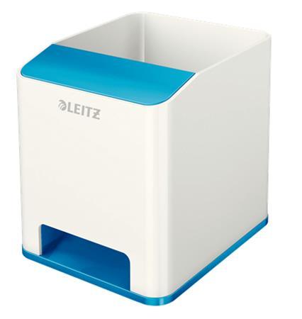 LEITZ Stojánek na tužky WOW hudební, bílá/modrá