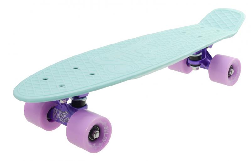 Levně Sulov 22" PASTEL mentol-nach penny board