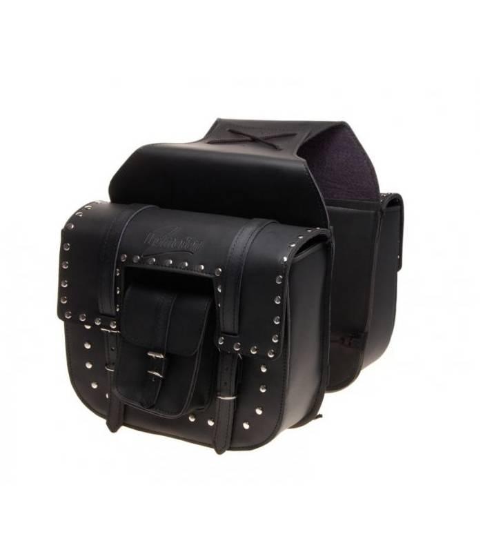 Sunway Bočné kožené brašne pre motocykle SW-11