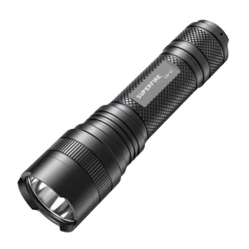 Superfire Svítilna L6-U, 1480 lm, USB-C