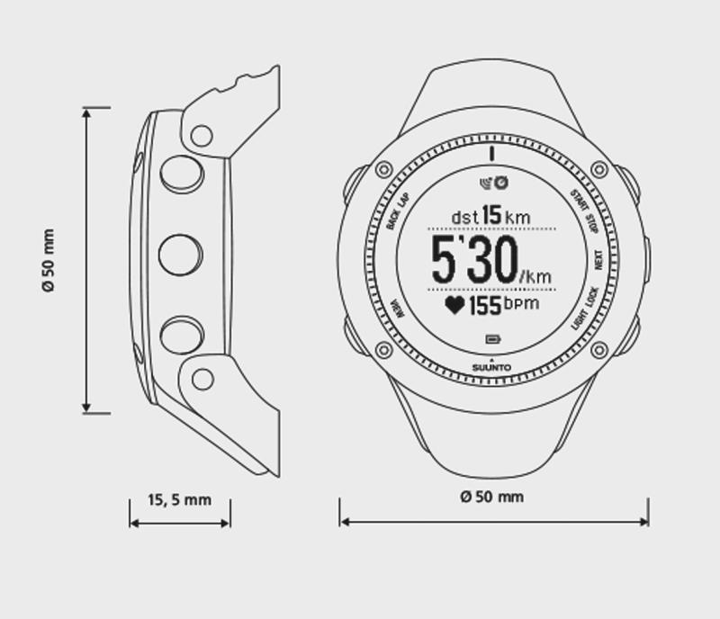 Levně Suunto Ambit3 Run Black (AKČNÍ CENA)