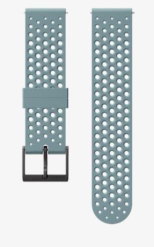 Suunto Suunto 20mm Athletic 1 Silicone Strap Moss Grey Size S
