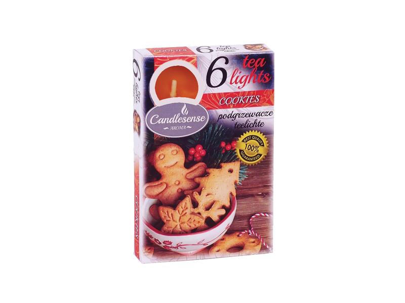 Admit Svíčka čajová vonná BABIČČINO CUKROVÍ (6ks) (hoří 6x3-4hod)