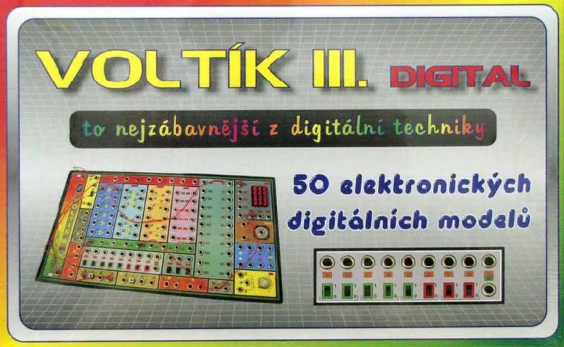 Svoboda VOLTÍK III. Elektronická stavebnice 50 modelů na baterie Světlo Zvuk