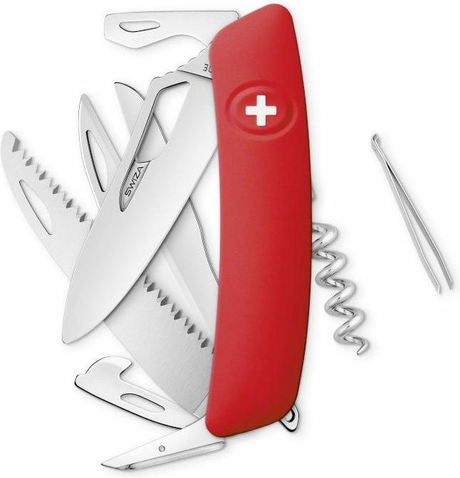 Swiza kapesní nůž SH09R Single Hand red