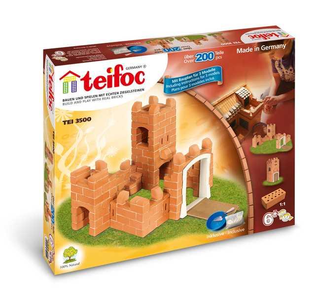 Teifoc Pevnost Rosa 3500 Stavebnice cihly s maltou
