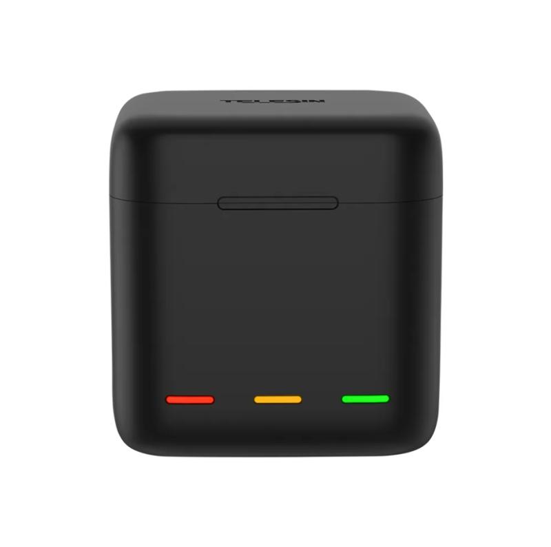 Telesin 3-slotový nabíjecí box pro GoPro Hero 12 / Hero 11 / Hero 10 / Hero 9