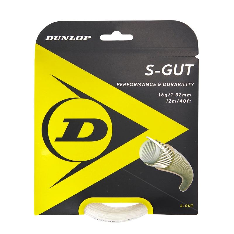 Levně Tenis struny DUNLOP S-GUT 16G 1,30 mm (délka 12 m)