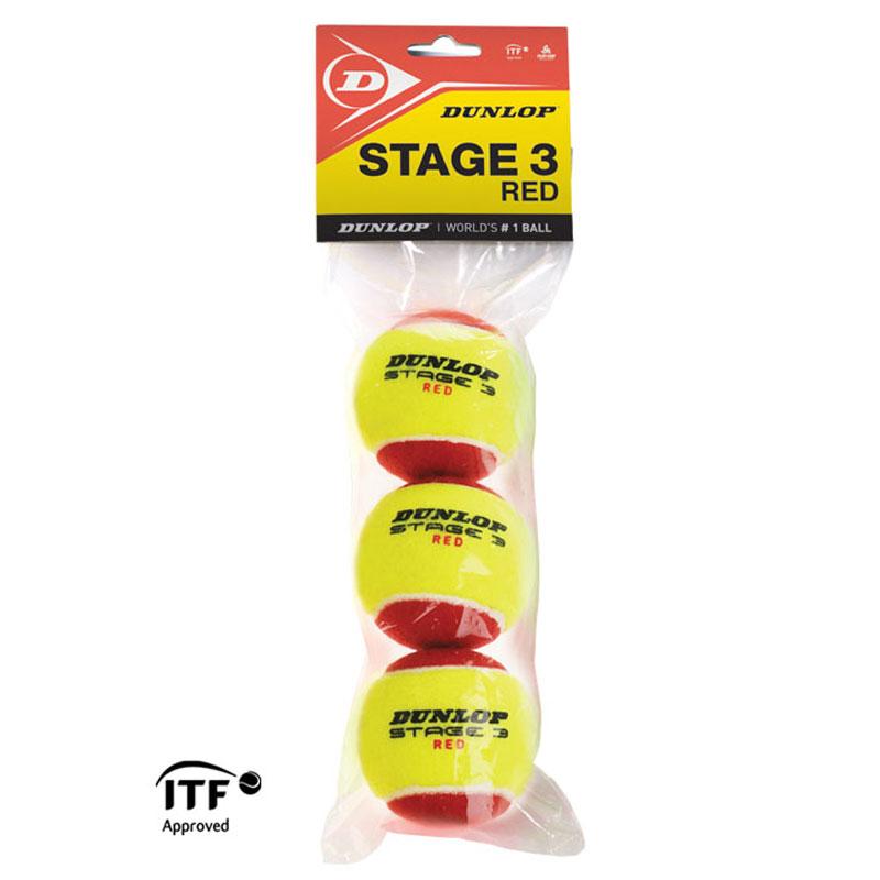 Levně Dunlop STAGE 3 Tenisové míče