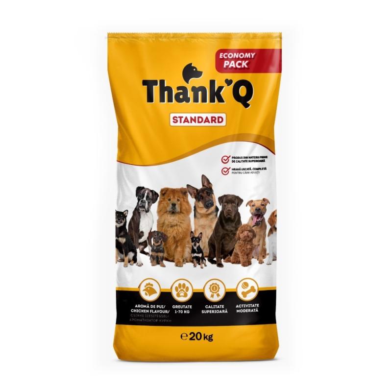 ThankQ Standard Dog Adult Kuře 20 kg