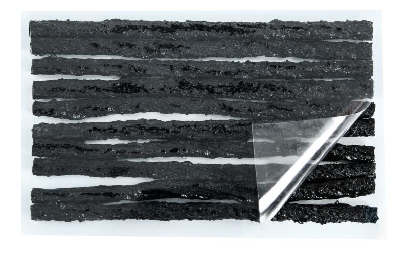 Force Knoty-opravná sada 3,5 x 100mm ,čierne, balenie 10ks