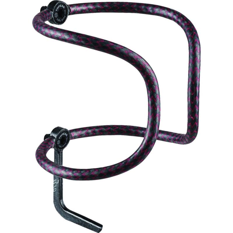 Topeak Feza Cage Kevlar Carbon R10 červený košík na fľašu