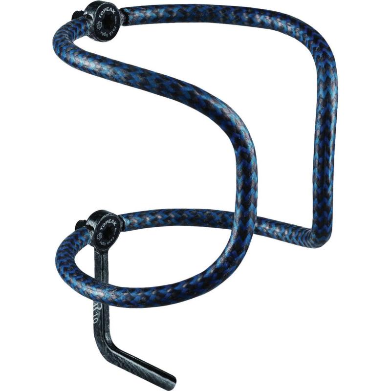 Topeak Feza Cage Kevlar Carbon R10 Modrý košík na láhev