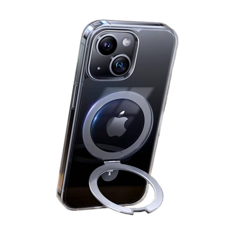 Torras Pouzdro na telefon UPRO Ostand Clear pro iPhone 15 (průhledné)