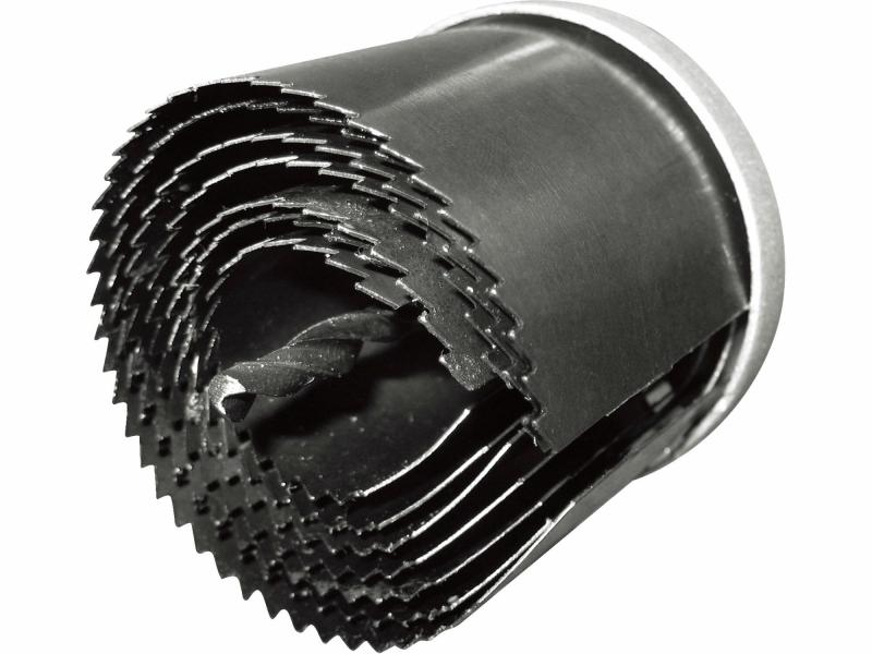 TOTAL-TOOLS Vykružovací vrtáky do dřeva a sádrokartonu, 7ks