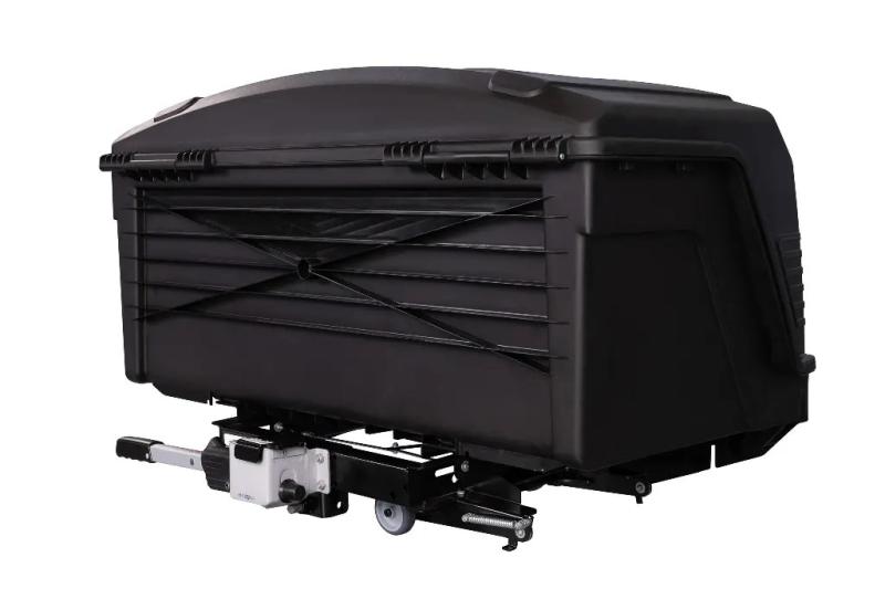 TowBox V5, černý přepravní box na tažné