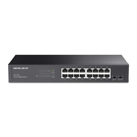 TP-Link Mercusys MS116GS - 16portový gigabitový stolní/stojanový switch
