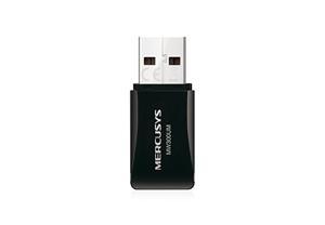 TP-Link MERCUSYS MW300UM, 300Mbps Wireless N Mini USB Adapter, Mini Size, USB 2.0