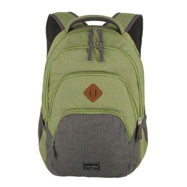 Travelite Basics Backpack Melange Green/grey batoh