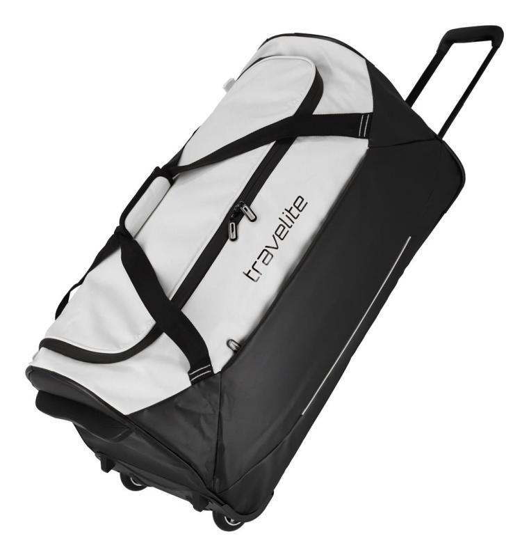Travelite Basics Trolley Travel Bag Black/white taška