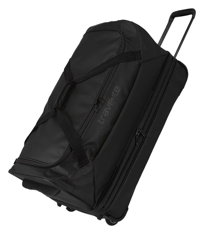 Travelite Basics Wheeled Duffle exp. Black taška