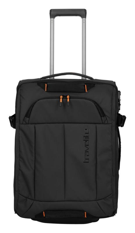 Travelite Briize Wheeled duffle S Black + kozmetická taštička zadarmo