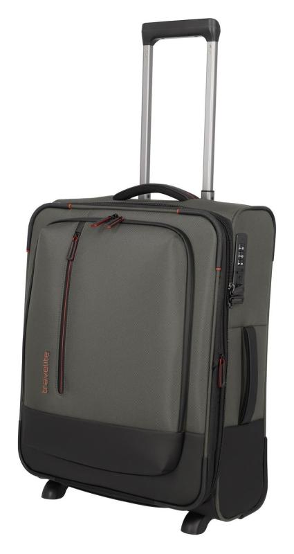 Travelite Crosslite 5.0 2w S exp. Dark Olive kufor + kozmetická taštička zadarmo