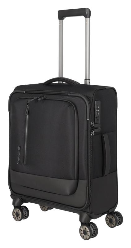 Travelite Crosslite 5.0 S Black kufor + kozmetická taštička zadarmo