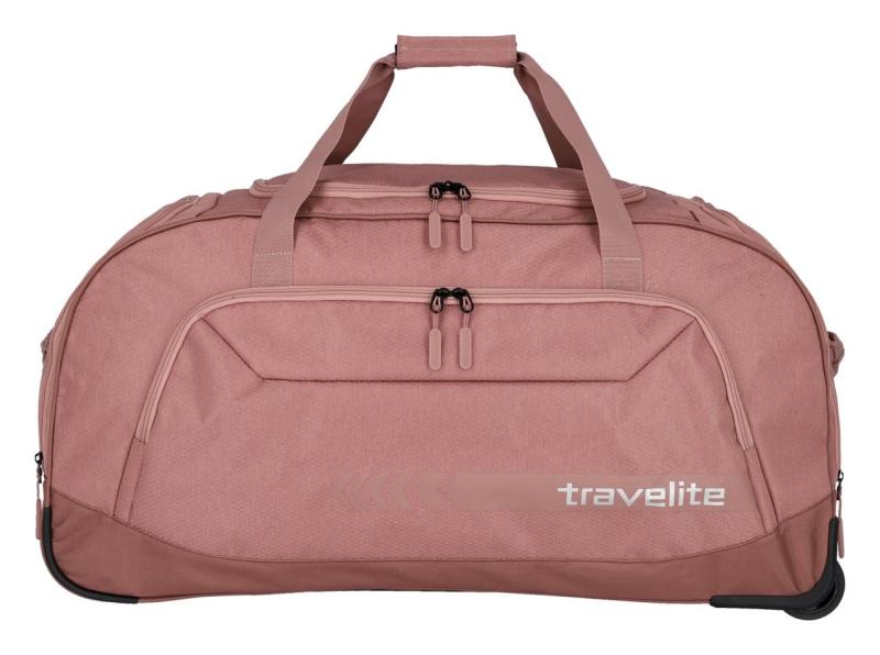 Travelite Kick Off Wheeled Duffle XL Rosé taška