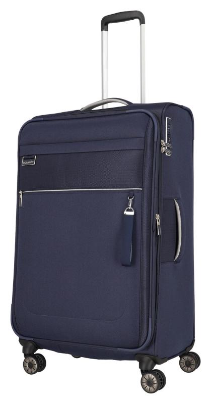 Travelite Miigo 4w L Navy/outerspace kufr + kosmetická taštička zdarma