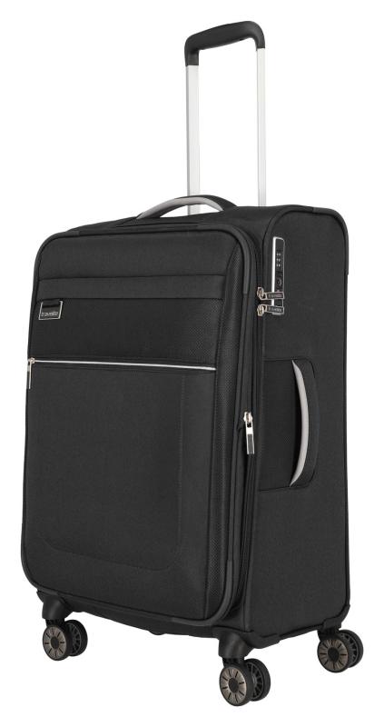 Travelite Miigo 4w M Black kufor + kozmetická taštička zadarmo