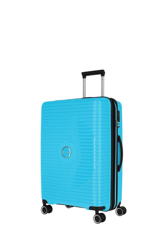 Travelite Orbita M Turquoise kufr + kosmetická taštička zdarma