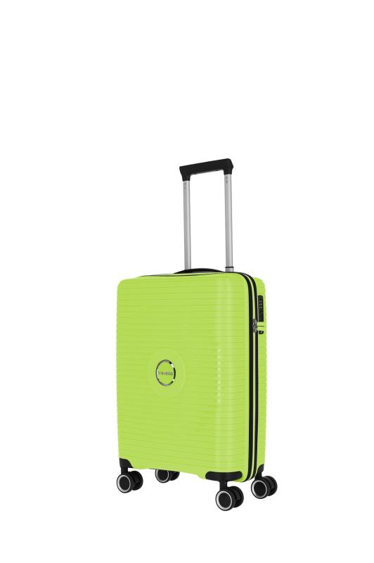 Travelite Orbita S Lime kufr + kosmetická taštička zdarma