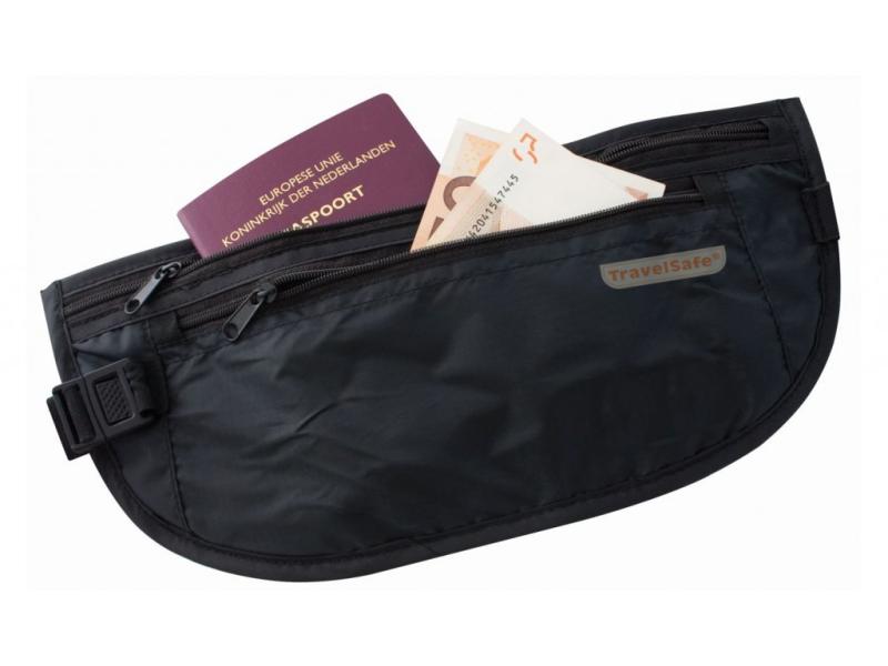 TravelSafe ledvinka Moneybelt Lightweight black