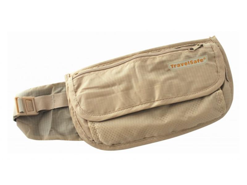 TravelSafe ledvinka Skin Waist Pouch beige