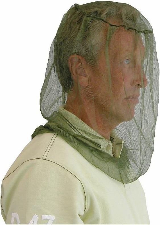 TravelSafe mini moskytiéra cez hlavu Mini Headnet
