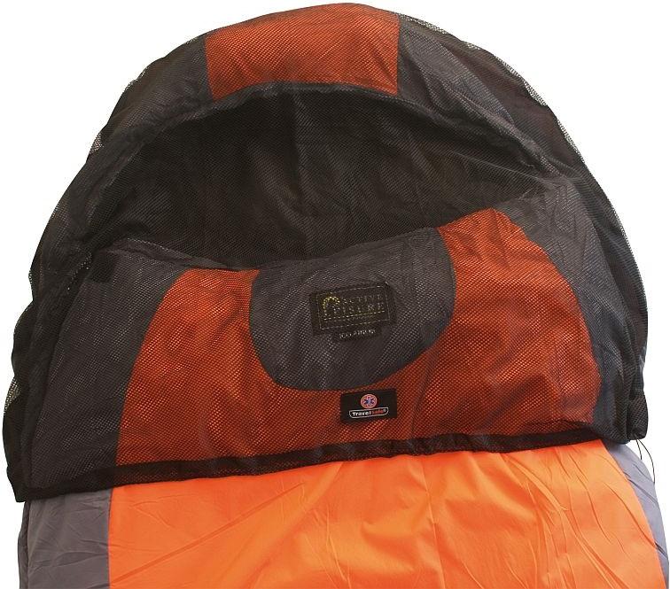 TravelSafe moskytiéra přes otvor spacáku Pillow Net