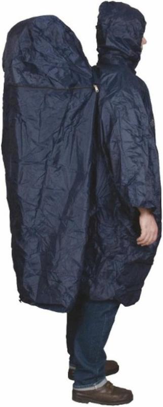 TravelSafe pláštěnka s kapsou na batoh Poncho navy L/XL